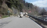 Cannero Riviera
Frana sulla SS34 strada bloccata