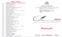 Stresa
“Premio Stresa di Narrativa” 2017