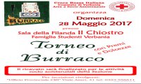 Verbania
Torneo solidale di Burraco con la CRI