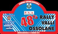 Ossola
48° Rally delle Valli Ossolane
