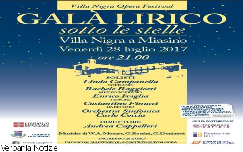 Miasino
Galà Lirico sotto le stelle
