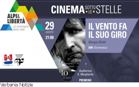 Premeno
Cinema sotto le stelle: "Il vento fa il suo giro"