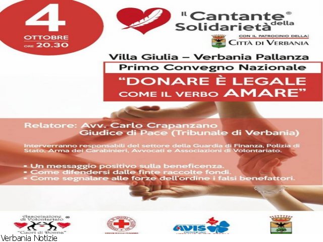 Convegno Nazionale sulla Beneficenza