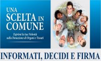 Fuori Provincia
Donazione organi: la registrazione in Comune