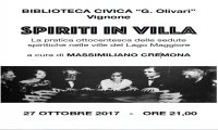 Vignone
"Spiriti in Villa"