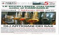 Cannobio
"Gli artigiani dei sax"