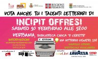 Verbania
Progetto Incipit - per aspiranti scrittori