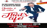 Cannobio
Riccardo Rossi con That's Life