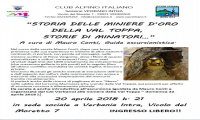 Verbania
“Storia delle miniere d'oro della Val Toppa, storie di minatori"