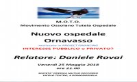 Domodossola
M.O.T.O. organizza incontro su nuovo ospedale