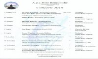 Verbania
Concerti 2018 dell'A.p.s. Note Romantiche