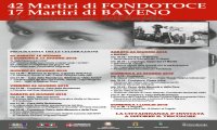 Verbania
Commemorazione 74° Anniversario Eccidio di Fondotoce