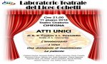 Omegna
Spettacolo teatrale del Gobetti