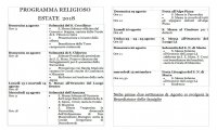 Miazzina
Programma Religioso Miazzina