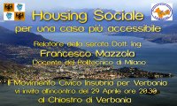 Verbania
Housing Sociale con il Movimento Civico Insubria