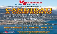 Verbania
Questa sera incontro con i candidati