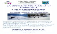 Verbania
Gestione del Rischio in Montagna