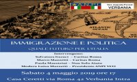 Verbania
Immigrazione e Politica - Quale futuro per l'Italia