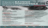 Baveno
75° anniversario Eccidi di Fondotoce e Baveno