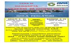 Stresa
Cena di solidarietà sull'Isola Pescatori