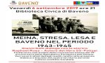 Baveno
"Meina-Stresa-Lesa e Baveno nel periodo 1943-1945"