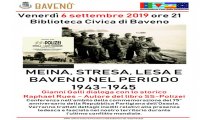 Baveno
"Meina-Stresa-Lesa e Baveno nel periodo 1943-1945"