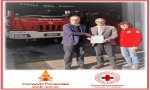 Verbania
Collaborazione tra VV.F e Croce Rossa