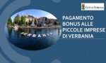 Verbania
Al via il pagamento del bonus piccole imprese
