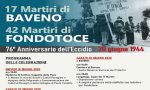 Verbania
Anniversario 42 Martiri di Fondotoce e dei 17 Martiri di Baveno