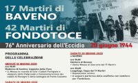 Verbania
Anniversario 42 Martiri di Fondotoce e dei 17 Martiri di Baveno