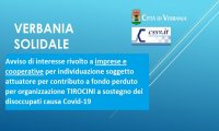 Verbania
Avviso di Interesse per tirocini disoccupati causa Covid-19
