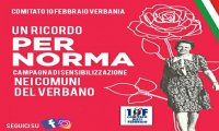 Verbania
Un ricordo per Norma, nei comuni del Verbano