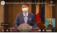 Fuori Provincia
Nuovo Dpcm 24 ottobre 2020 - VIDEO