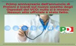 Verbania
PD VCO: un anno e tutto tace sugli ospedali VCO