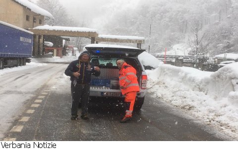 Trasquera
Molti camion bloccati al Sempione - Foto