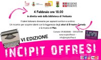 Verbania
Incipit Offresi - Talent Show Letterario