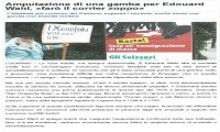Canton Ticino
Eduard Wahl: amputato ma non molla