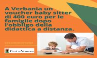 Verbania
Voucher baby-sitter di 400 euro