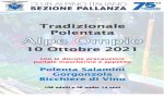 San Bernardino Verbano
Tradizionale Polentata CAI Pallanza