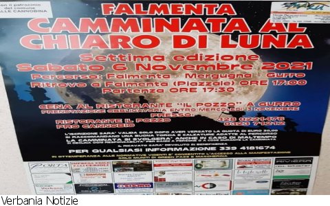 Falmenta
Camminata al Chiaro di Luna