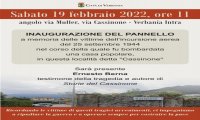 Verbania
Cerimonia a memoria delle vittime del "Cassinone"