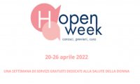 Verbania
Open week salute della donna