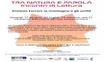 Verbania
"Tra Natura e Parola, Incontri di Lettura"