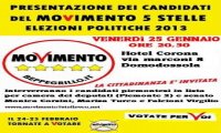 Verbania
MoVimento 5 Stelle: i candidati del Vco