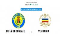 Verbania
Città di Cossato - Verbania - eccellenza girone a 2022 - 2023 - live streaming