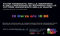 Villadossola
XXVIII Giornata vittime  delle mafie