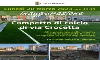 Verbania
Inaugurazione campetto via Crocetta