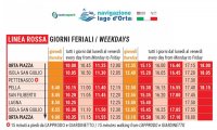 Omegna
Navigazione Lago d'Orta orario estivo