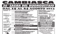 Cambiasca
Cambiasca 26° Sagra del Buongustaio