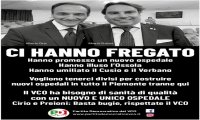 Verbania
Sanità, PD: "Ci hanno fregato!"